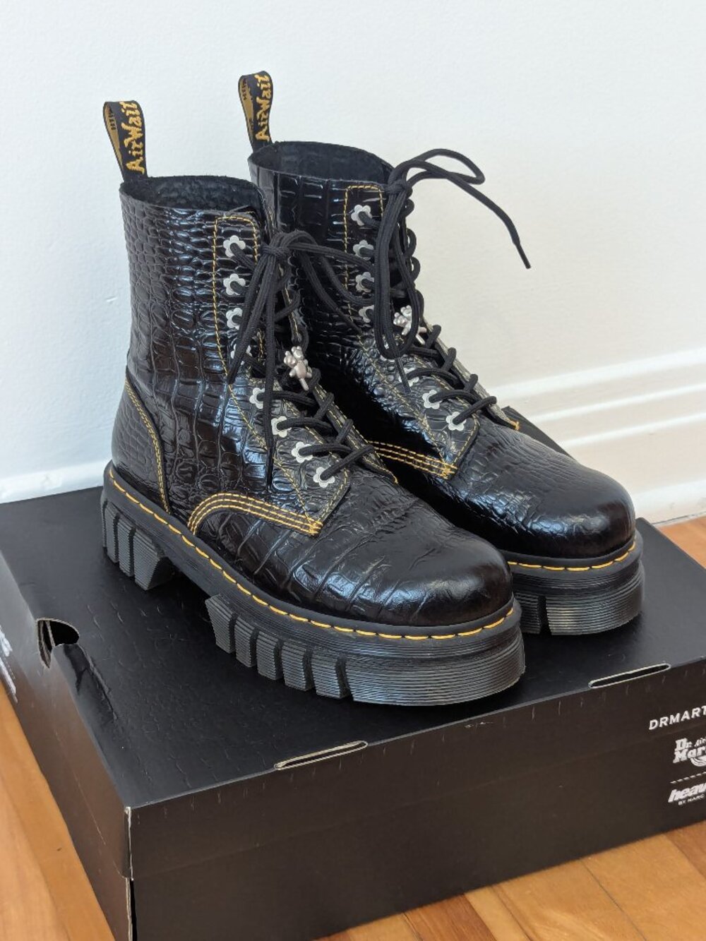 Dr. Martens X Heaven by MJ Audrick Croc Boots (8.5 US)